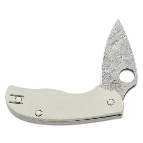 Spyderco Urban Sprint Run Damascus Blade Folding Knife