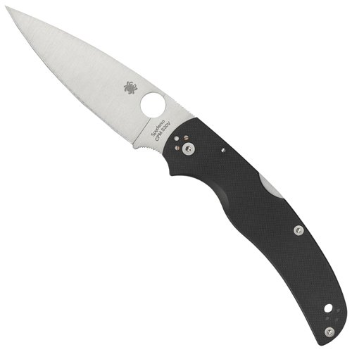 Spyderco Native Chief Black G-10 Handle Folding Knife