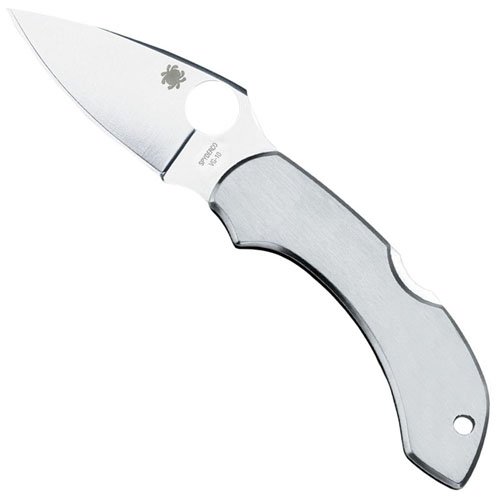 Spyderco Dragonfly Stainless Steel Handle Folding Knife