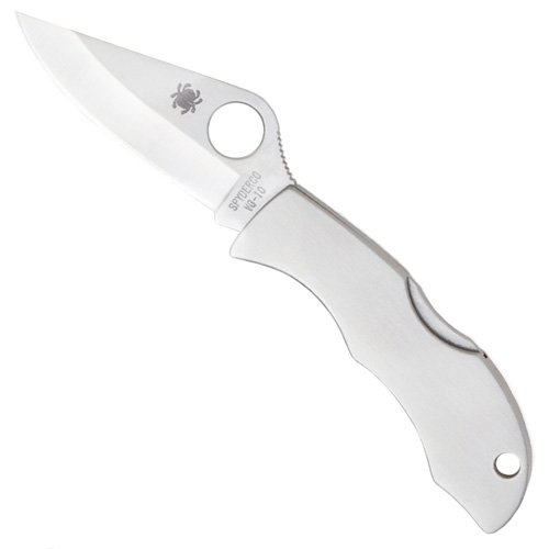 Spyderco Ladybug3 Knife - Stainless Steel Handle