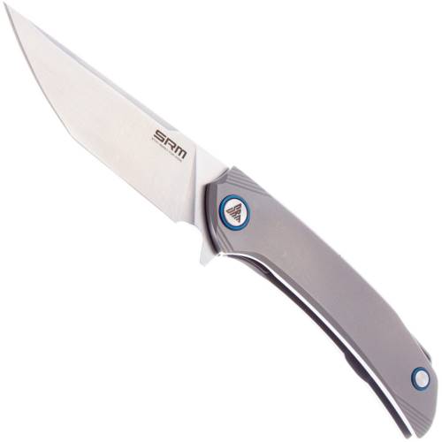 SRM Folding Knife 7411-TZ Titanium