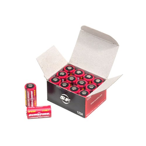 Surefire Box Of 12 Surefire 123A Lithium Batteries