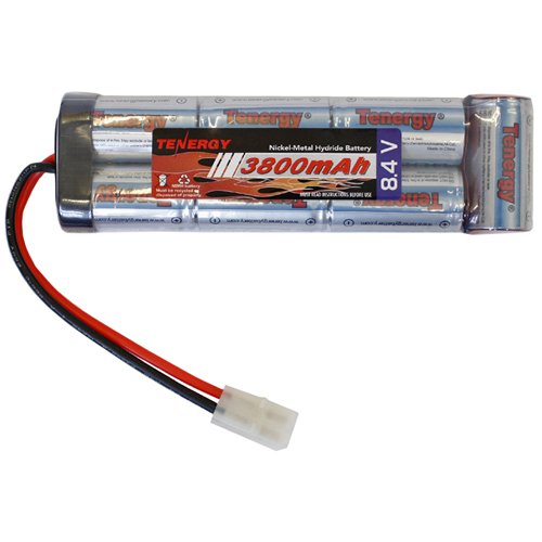 Tenergy NiMH 8.4V 3800mAh Large Flat Style Battery