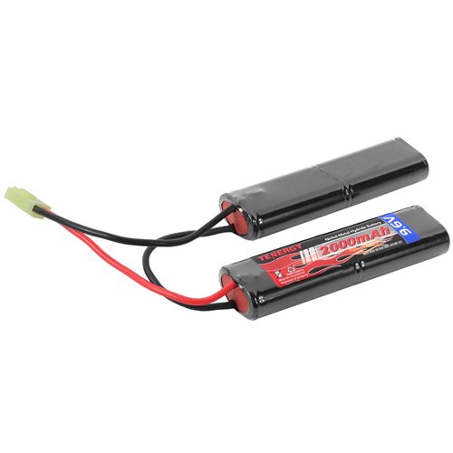 Tenergy NiMH 9.6V 2000mAh Nunchuck Style Battery