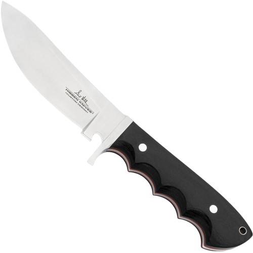 Hibben Drop Point Pro Hunter Knife: Black. Perfect for hunting. Available at Gorillasurplus.com.