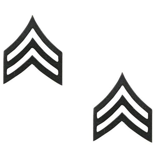 Sergeant Polished Insignia