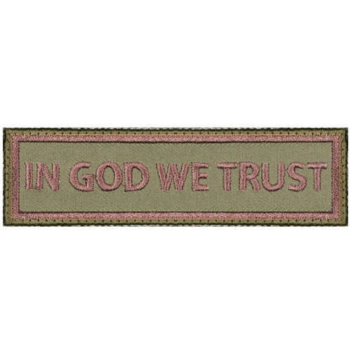 Ultra Force In God We Trust Morale Patch