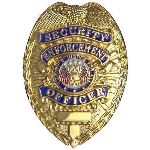 Deluxe Security Enforcement Officer Badge