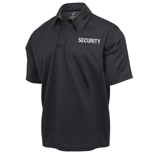 Moisture Wicking Security Polo Shirt