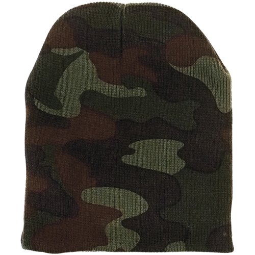 Deluxe Camo Skull Cap