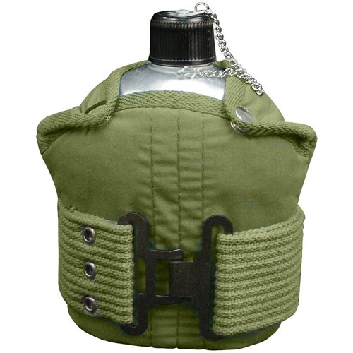 Aluminum Canteen And gun Belt Kit