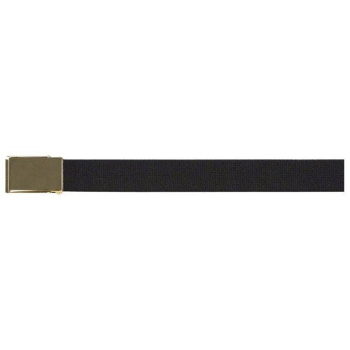 Military Black Web Belts with Flip Black Buckle