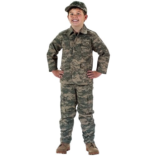 Ultra Force Kids Digital Camo BDU Shirt