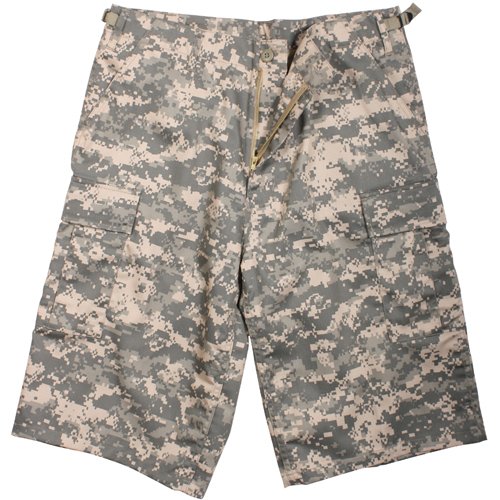 Ultra Force Mens Long Length Camo BDU Short