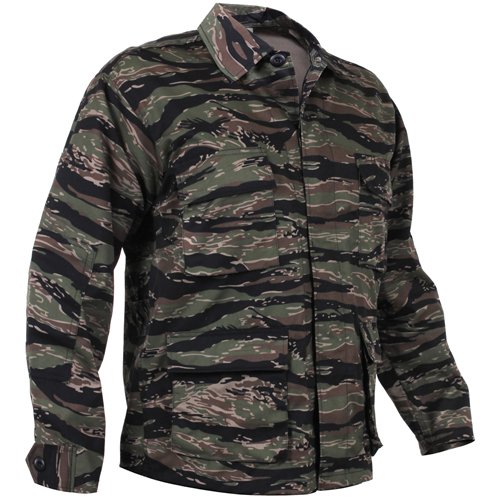 Ultra Force Tiger Stripe Camo BDU Shirt