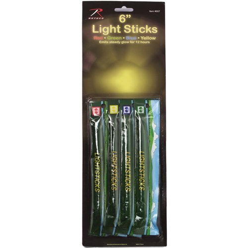 Ultra Force 4-Pack 6 Inch Chemicals Lightsticks