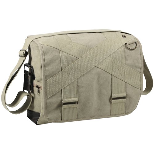 Vintage Canvas Outback Messenger Bag