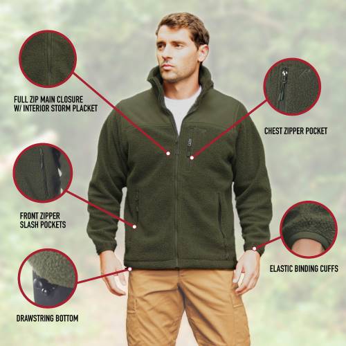 Ultra Force Explorer's Sherpa-Lined Jacket