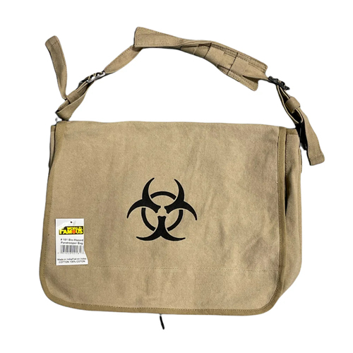 World Famous Biohazard Washed Shoulder Bag