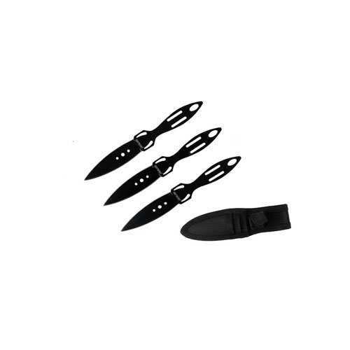 Black Throwing Knives Set Of 3