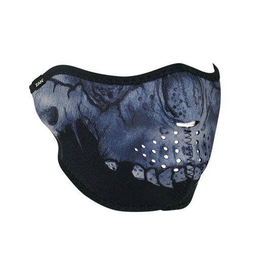 Half Mask Neoprene - Midnight Skull