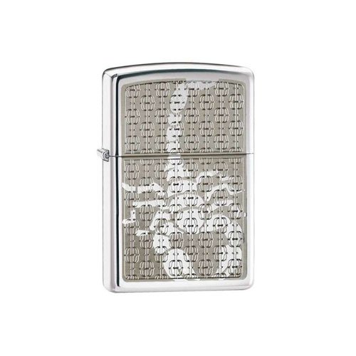 Zippo Hidden Scorpion High Polish Chrome Lighter