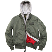 Alpha Mens MA-1 D-TEC Jacket