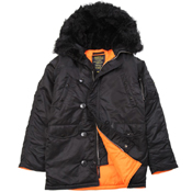 Alpha Mens Slim Fit N-3B Parka