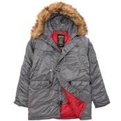 Alpha Mens Slim Fit N-3B Parka