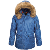 Alpha Mens Slim Fit N-3B Parka