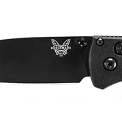 Benchmade 535BK-2 Bugout Drop Point Blade Plain Edge Folding Knife