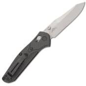 Benchmade Mini Osborne Folding Knife W/ Carbon Fiber Handle