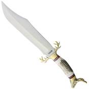 American Hunter Golden Stag Bowie