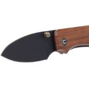 Baby Banter Folding Knife - Green Micarta Handle: Experience the elegance and functionality of this folding knife with a striking green Micarta handle.