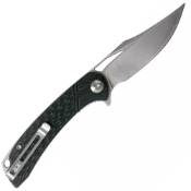 Dogma Flipper Folding Knife w/ G10 Handle