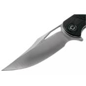 Dogma Flipper Folding Knife w/ G10 Handle