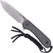 Explorer Elementum Fixed Blade Knife - Dark Green, timeless durability 