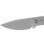 Explorer Circulus Fixed Knife - Skeletonized Stonewashed, a rugged choice 