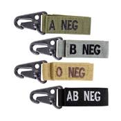 Condor Blood Type Key Chain 4 Pcs/Pack