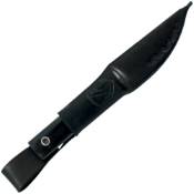 Urban EDC Puukko Fixed Blade Knife with black Micarta handle, perfect for urban adventures at Gorilla Surplus.