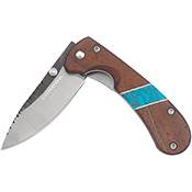 440C Stainless Steel Blue River Folder Knife