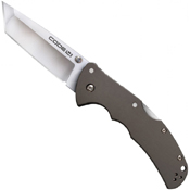 Code 4 Plain Edge Folding Blade Knife