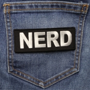 Nerd Funny Iron-on Patch