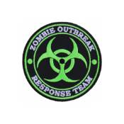 Zombie OutBreak Response Team Green Patch 3.5x3.5 inch