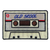 3.5x2.25 Inch Old Skool Radio Cassette Patch