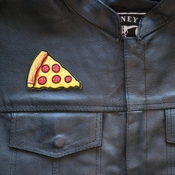 Pizza Slice Iron-on Patch