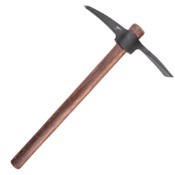 Chogan Mattock Axe - Tennessee Hickory Handle Spike Blade