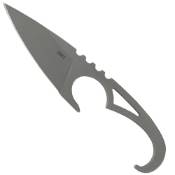 SDN Fixed Knife w Sheath - Steel Handle