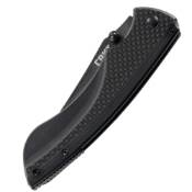 Black Burnout Folding Knife