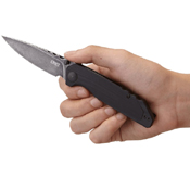 CRKT Fast Lane Plain Blade Folding Knife